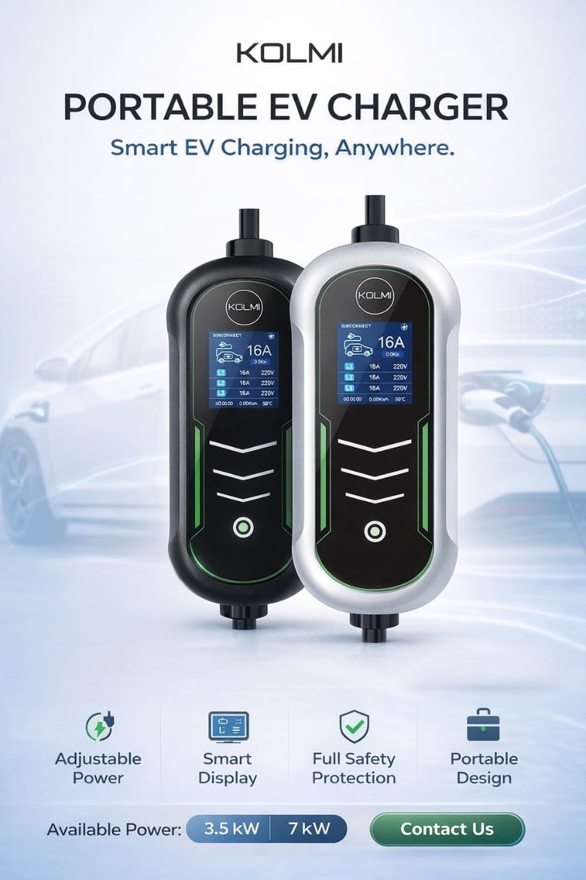 KOLMI Portable EV Charger 3.5KW
