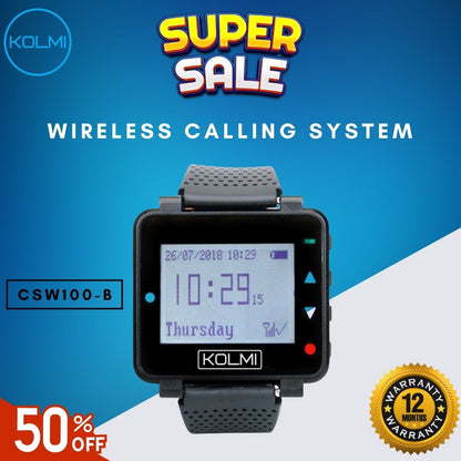 KOLMI Wireless Calling System Package A