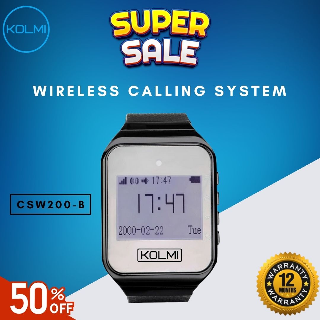 KOLMI Wireless Calling System Package B