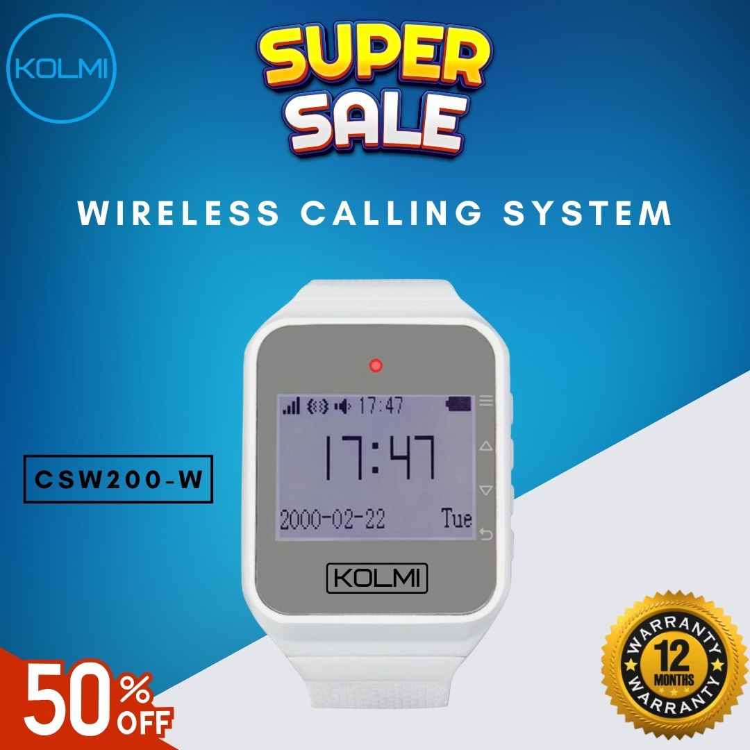 KOLMI Wireless Calling System Paket B