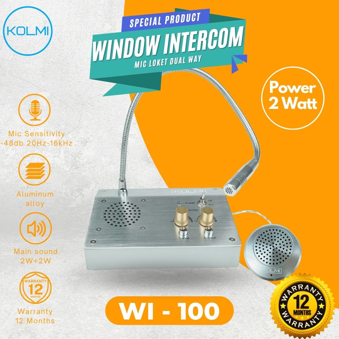 KOLMI Window Intercom WI100