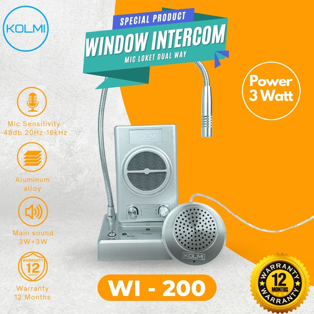 KOLMI Window Intercom WI200