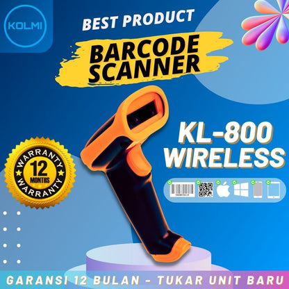 KOLMI Wireless Barcode Scanner KL800