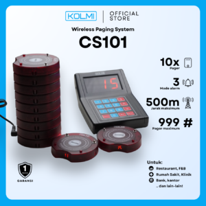 KOLMI Wireless Paging System CS101