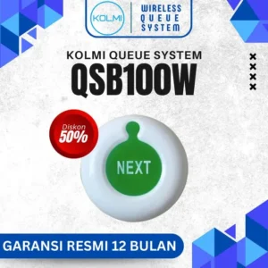 KOLMI QUEUE SYSTEM - Button Queue Sistem Antrian Kasir Customer Service Teller