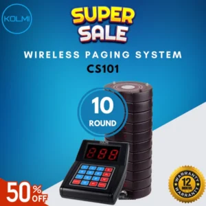 KOLMI Wireless Paging System CS101