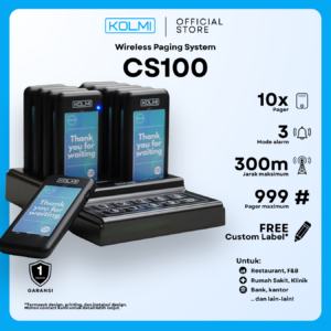 KOLMI Wireless Paging System CS100